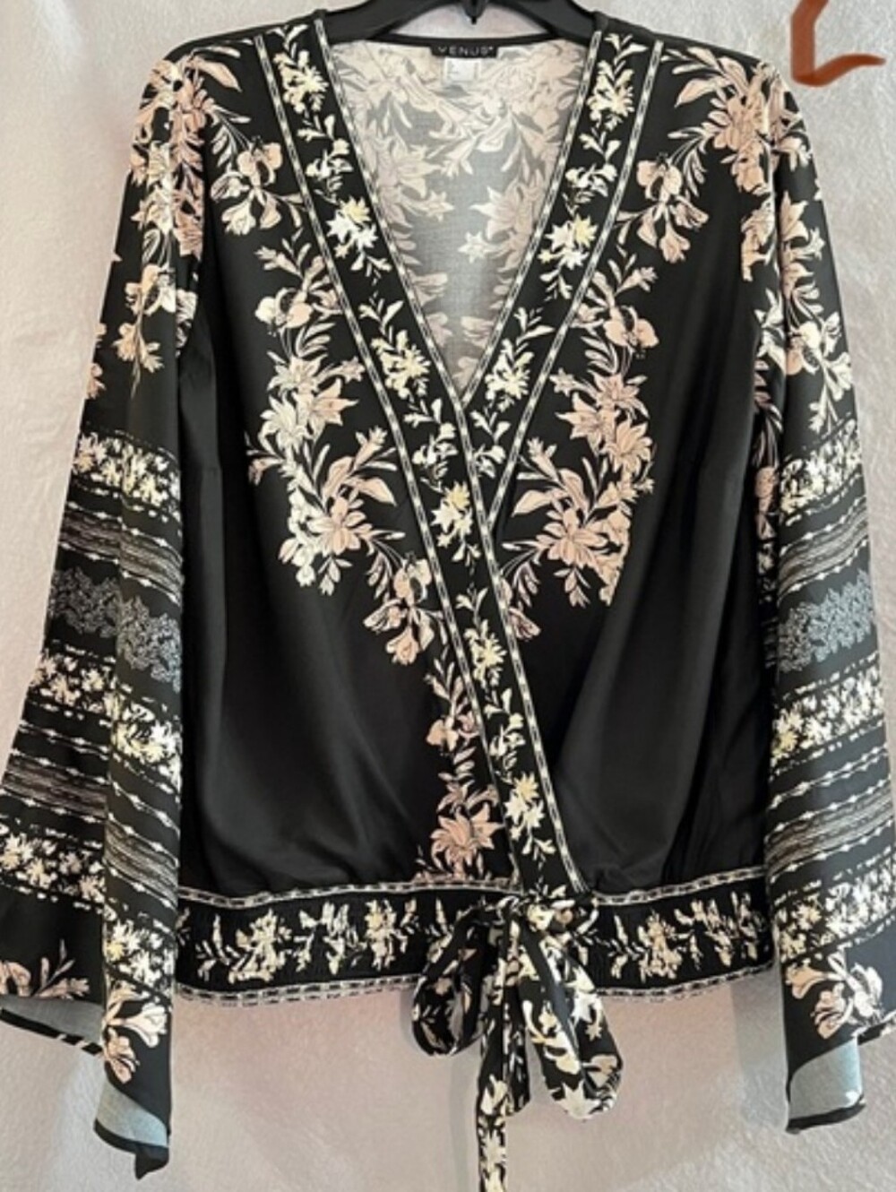Venus Long Sleeve Floral Blouse